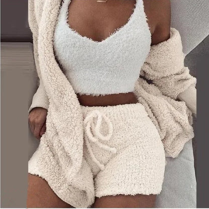 Winter Knit Clothing Set